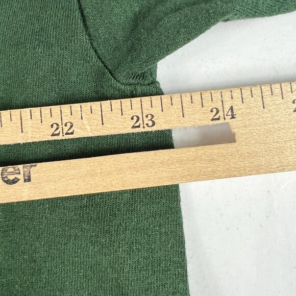 Y2K Tree Hugger Marijuana Funny Shirt Extra Large Green Faded Short Sleeve Tee - Picture 8 of 9